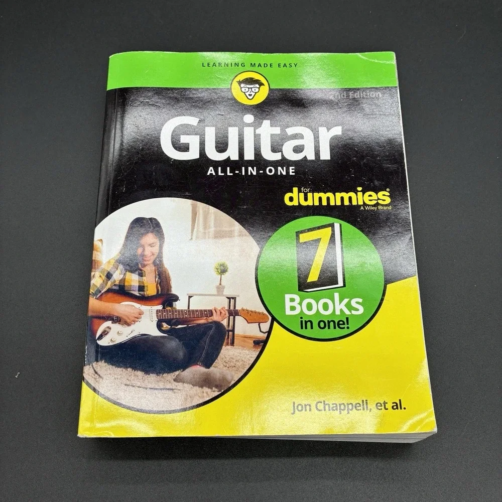 Guitar All-in-One‎ For Dummies 7 Books in One Jon Chappell 2nd Edition Paperback